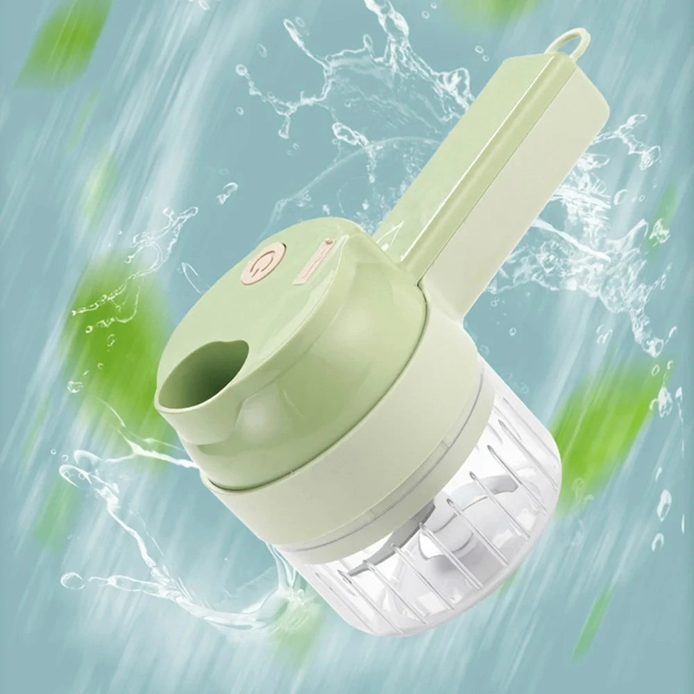 4-in-1 Electric Vegetable Cutter