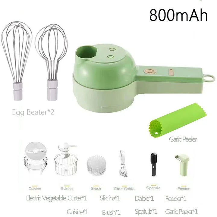 4-in-1 Electric Vegetable Cutter
