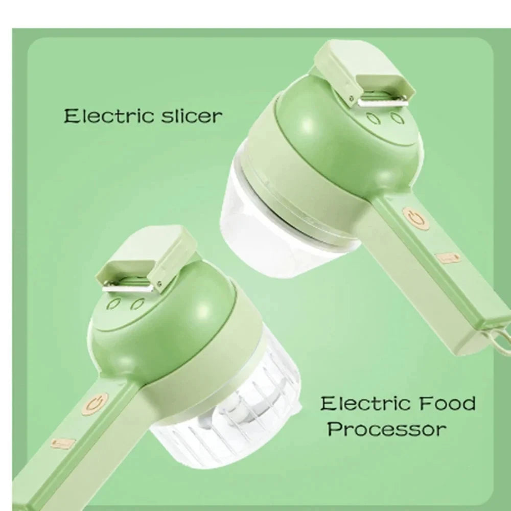 4-in-1 Electric Vegetable Cutter