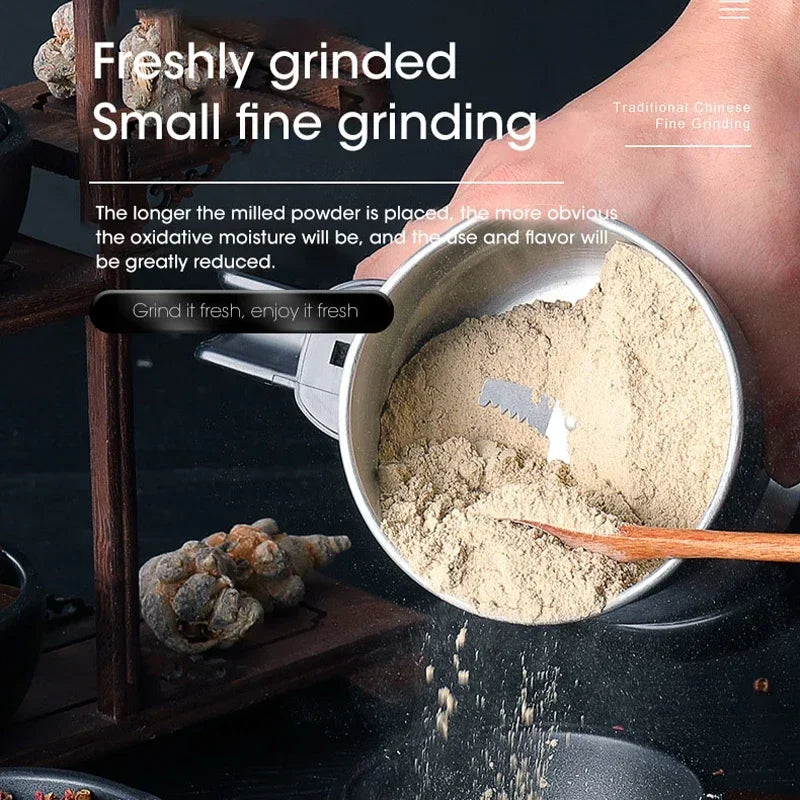 Classic Stainless Steel Electric Coffee & Spice Grinder
