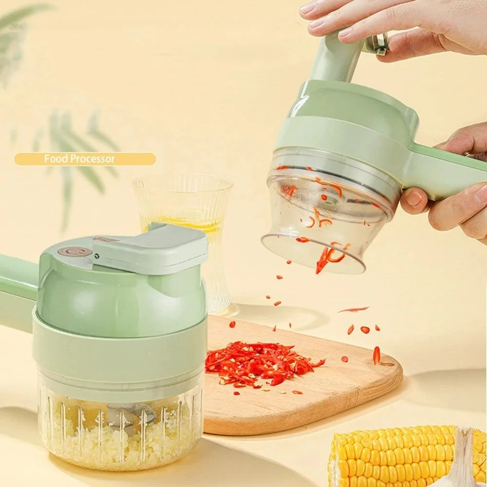 4-in-1 Electric Vegetable Cutter