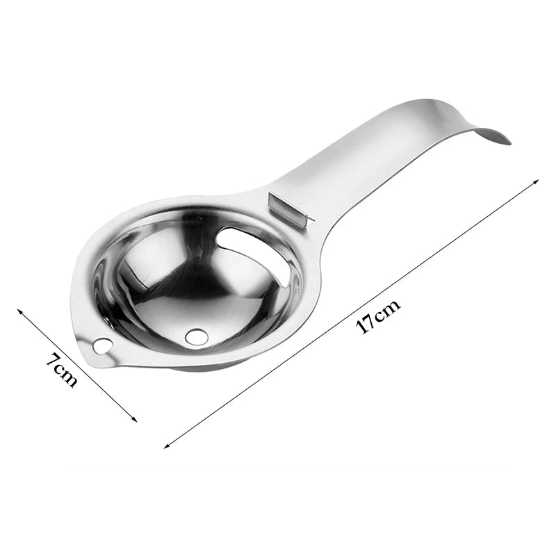 Premium Stainless Steel Egg Yolk Separator