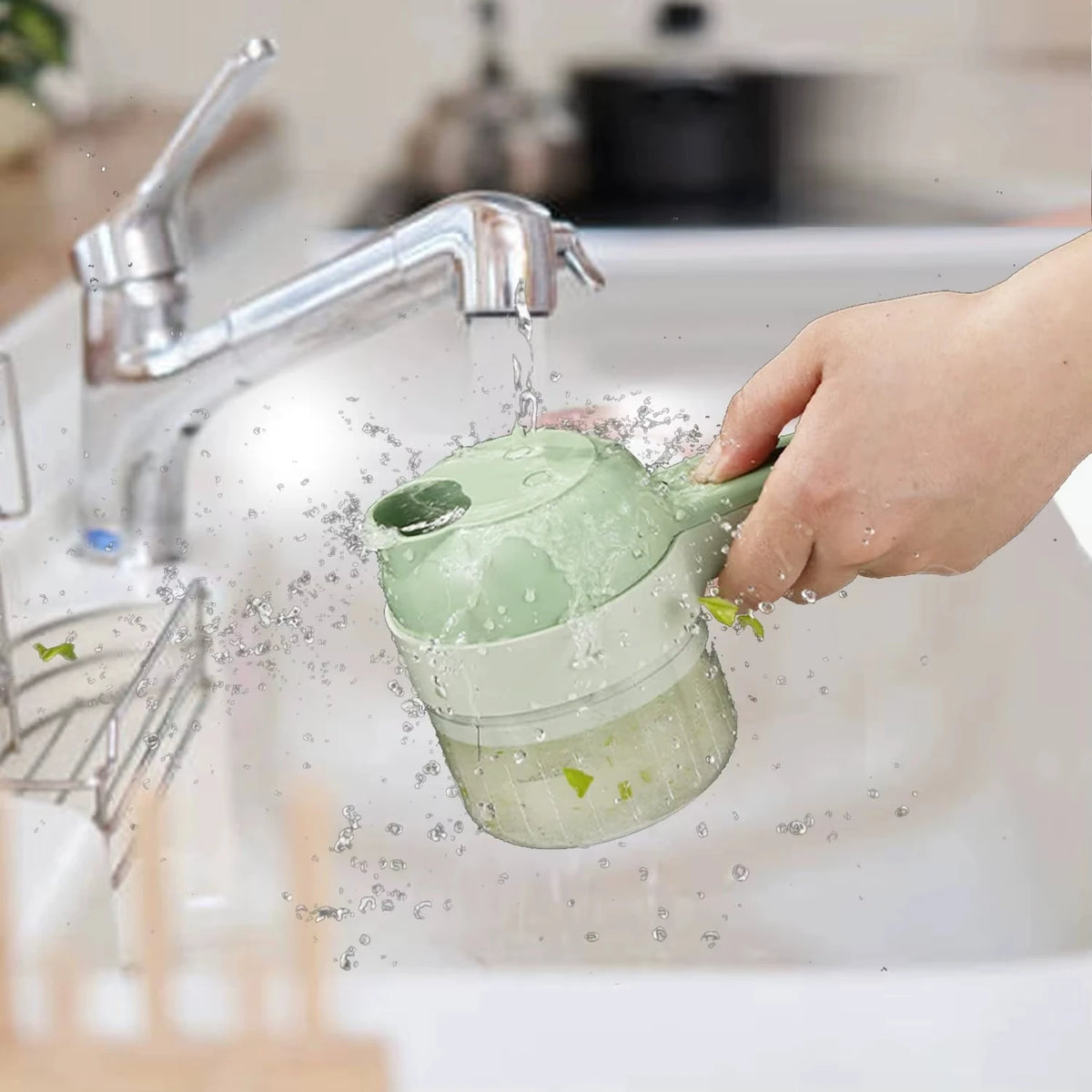 4-in-1 Electric Vegetable Cutter