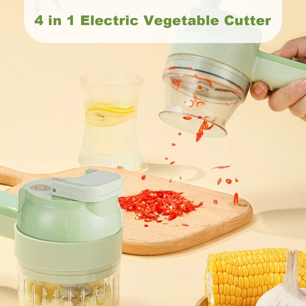 4-in-1 Electric Vegetable Cutter